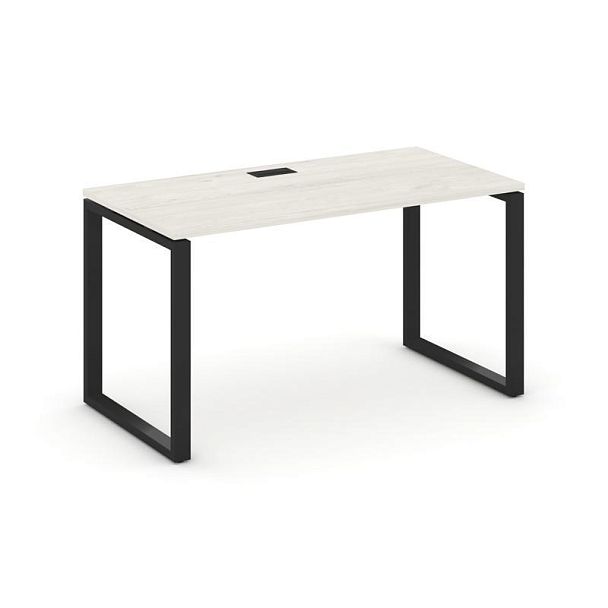 Стайл Проджект Стол письменный SN-6O.SP-003 Дуб Наварра/Металл Черный 1380*600*750 - Вид 1
