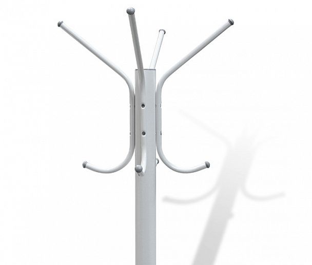 Вешалка Sheffilton  SHT-CR2078 белый/серый - Вид 3