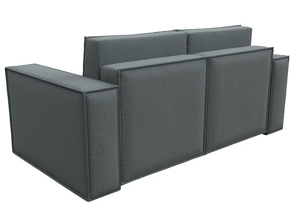 Диван прямой Куба мини Рогожка серый - Вид 6