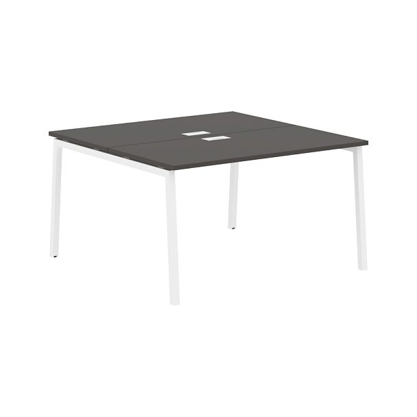 Стол 2-х местный ELWST 1313 Мокко/Белый 1360х1346х750 EDIS - Вид 1