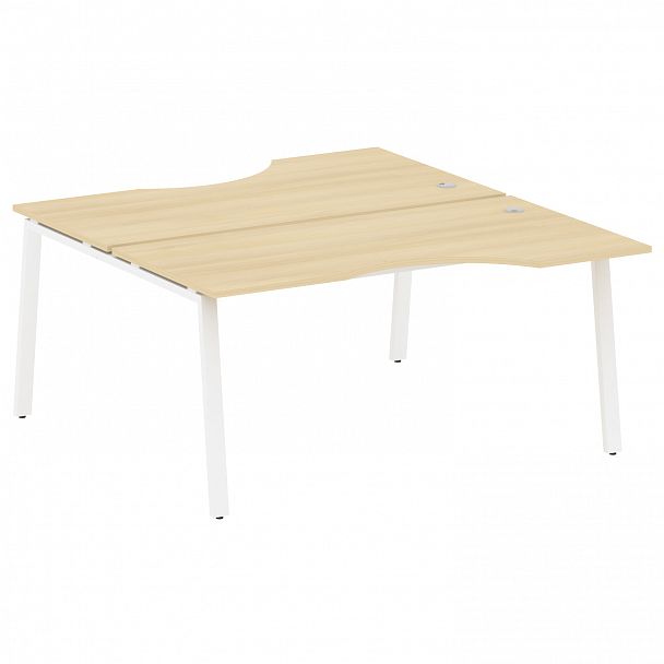 Рабочая станция "Metal System" БА.РАС-СА-2.1 акация/белый - Вид 1