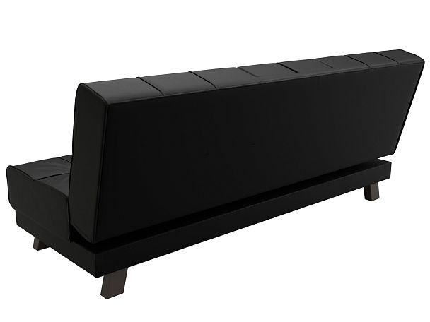 Диван прямой Винсент Экокожа черный - Вид 8