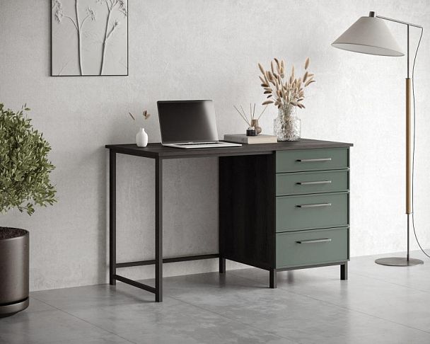 Стол рабочий Nicole c одной тумбой NR23G - Вид 3