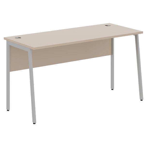 Стол прямой СП-3.1P Мокачино/Алюминий 1400х608х755 IMAGO PLUS - Вид 1