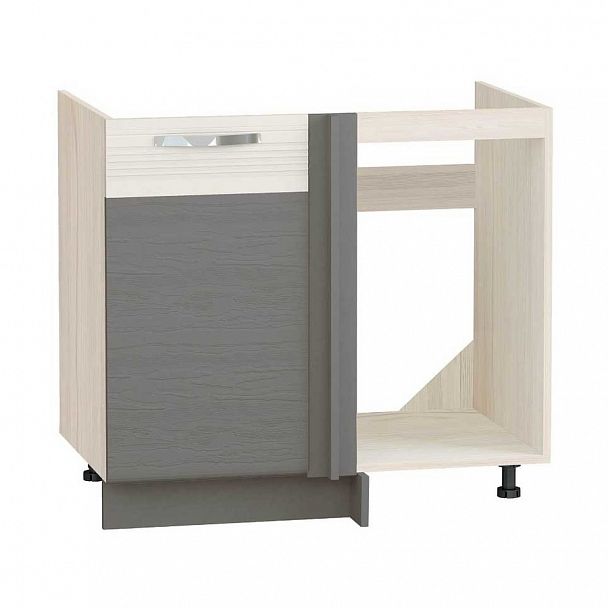 Стол под мойку угловой "Графит" 74.52 - Вид 1