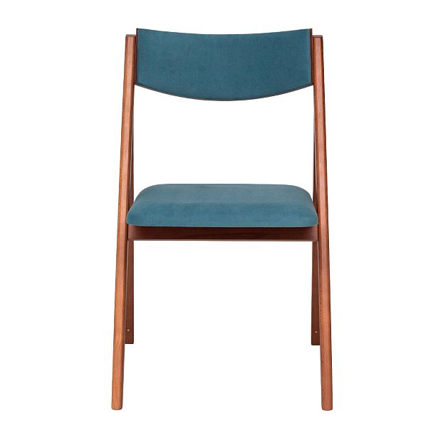 Стул раскладной Clack, серо-голубой - Вид 6