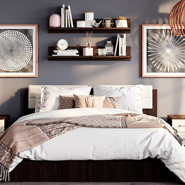 Полка Ион 7 венге - Вид 2