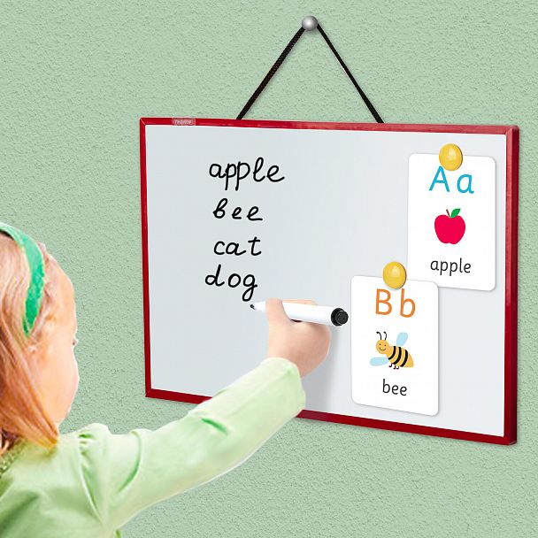 Доска магнитно-маркерная 30х45 см, ГАРАНТИЯ 10 ЛЕТ, ПИФАГОР, 231719 - Вид 5