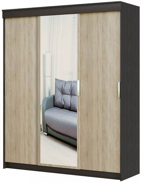 Шкаф-купе "Оптима" 180 (зеркало) - Вид 6