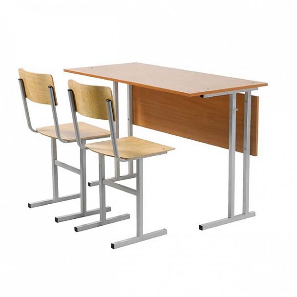 Парта Стандарт, 2-местная, н/рег., гр.5 - Вид 2