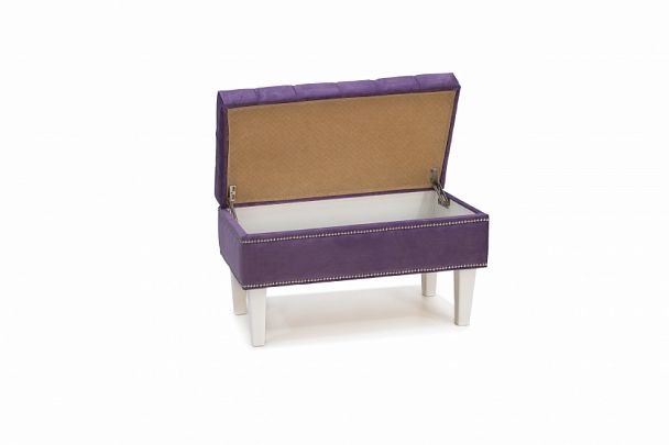 Пуф «Париж» 800 фиолетовый - Вид 2