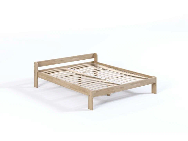 Кровать деревянная Маруся 1800х2000, сосна, цвет натуральный - Вид 1