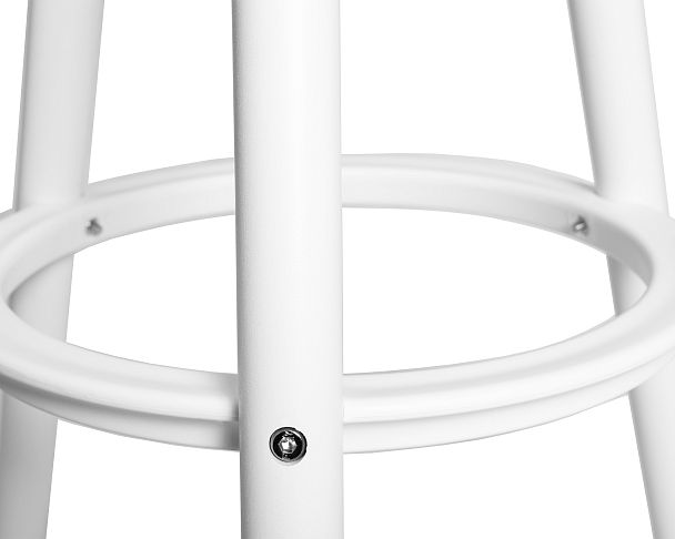 Табурет барный DOBRIN ROYCE WHITE (белый (W-02)) - Вид 4