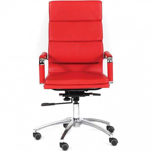 Кресло CHAIRMAN 750, экокожа, красный - Вид 3
