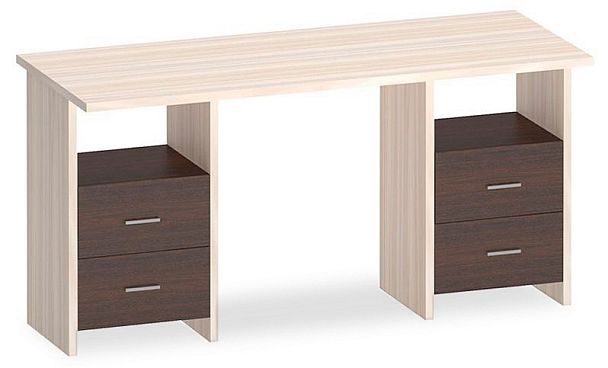 Стол письменный Домино Lite СКЛ-Прям150+2ТЯЛ - Вид 1