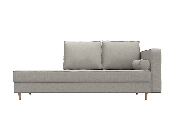 Кушетка Прайм правая Рогожка бежевый - Вид 2