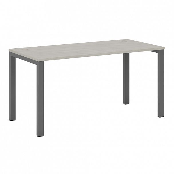 Стол письменный на металлоопорах New Line 150x72x75 дуб шамони светлый - Вид 1