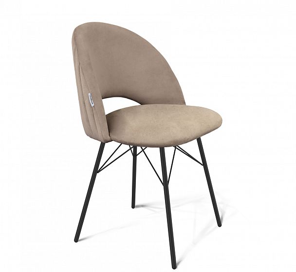 Стул Sheffilton SHT-ST34-1/S64 латте/черный муар - Вид 1