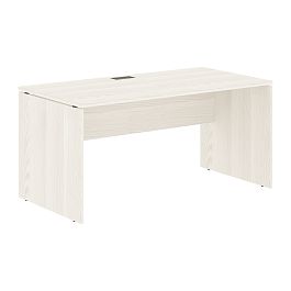 Стол прямой EDST 1580 Ясень Траун/Мокко 1560х800х750 EDIS - Фото предпросмотра