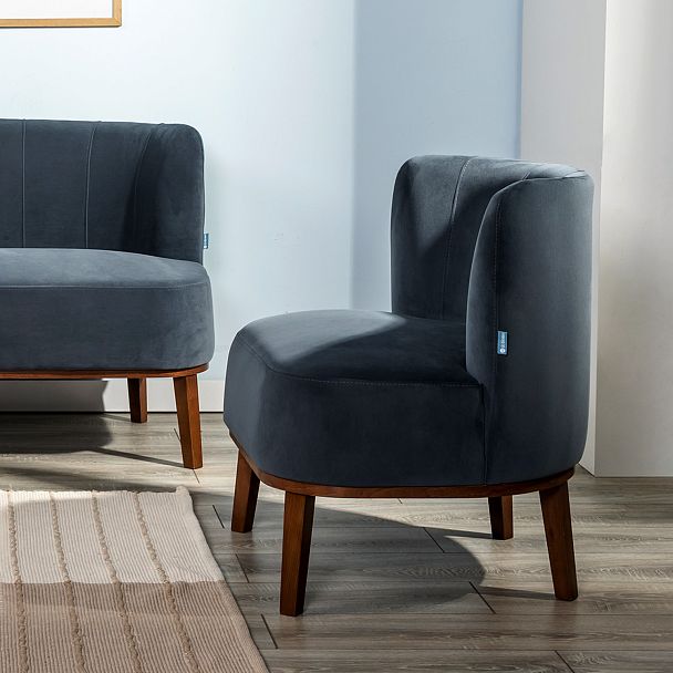 Кресло Шафран_Diag_ Grey - Вид 22