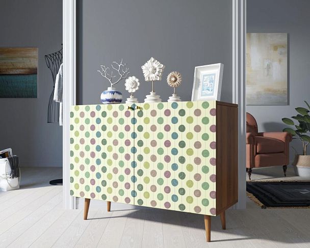 Комод Berber две дверки 24 принт арт BB04/Print_24 - Вид 3