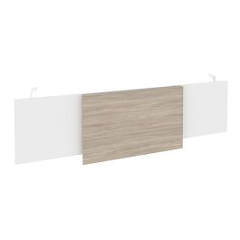 Onix Direct Царга стола руководителя O.M-CSR-5 Белый бриллиант/Дуб аттик/Белый металл 1540*450*54 - Фото предпросмотра