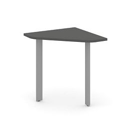 Style Project Next Угловой элемент стола SN-59.USP-001 Антрацит/Металл Серый 600*600*750 - Фото предпросмотра