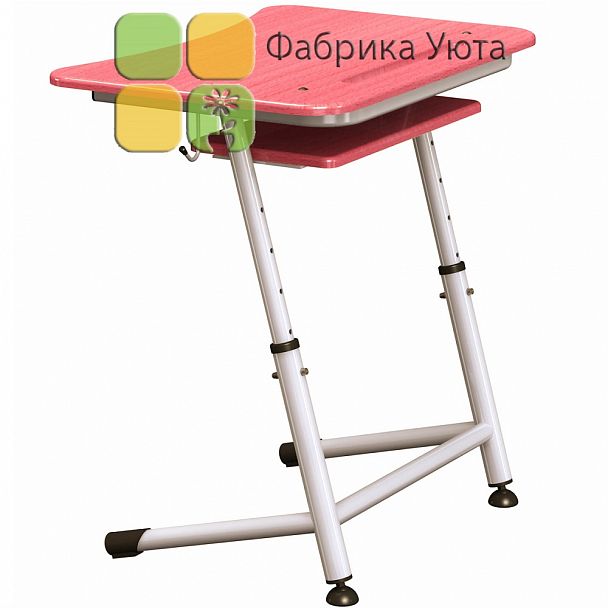 Парта "Премьера 1Р" с полочкой, регулируемая (2-6 гр) - Вид 2