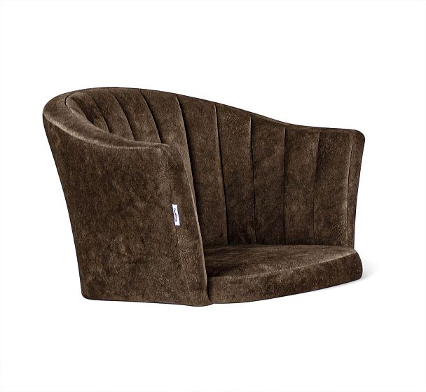 Стул Sheffilton SHT-ST42-1/S95-WH-1 кофейный ликер/прозрачный лак/черный муар - Вид 3