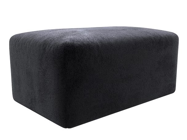 Модуль пуф Лига-060 НПБ Велюр серый - Вид 4