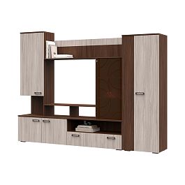 Гостиная Сиенна ЛДСП шимо темный/шимо светлый - Фото предпросмотра