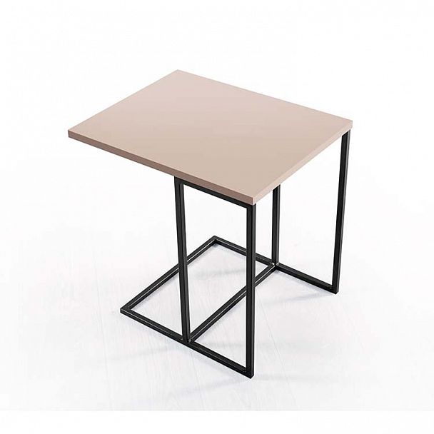 Интерьерный стол "Loft 2" капучино - Вид 1