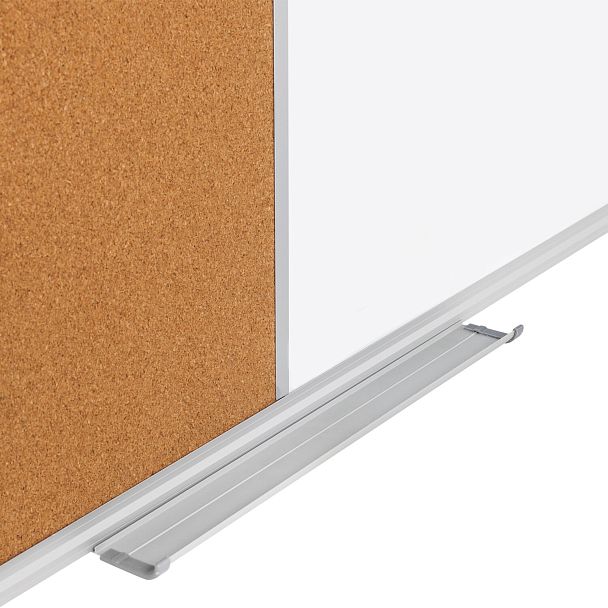 Доска комбинированная: магнитно-маркерная, пробковая для объявлений 45х60 см, BRAUBERG Extra, 238182 - Вид 9
