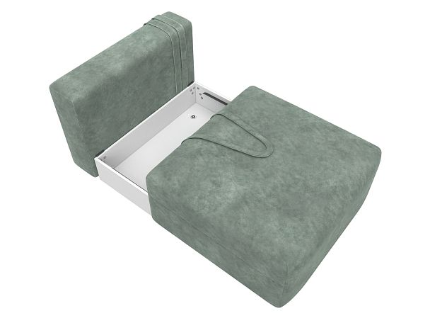 Модуль диван Лига-060 НПБ Велюр зеленый - Вид 7