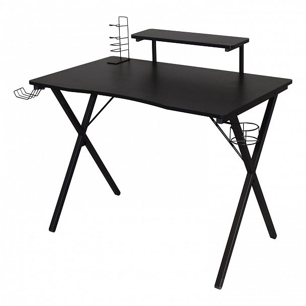 Стол на металлокаркасе BRABIX "TECH GT-002", 1000х635х750 мм, черный, 641858 - Вид 4