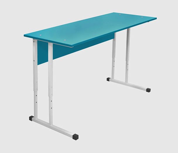 Стол ученический Квадро 2М (Р), двухместный, регулируемый (стандартные цвета RAL), гр.3-5 - Вид 2