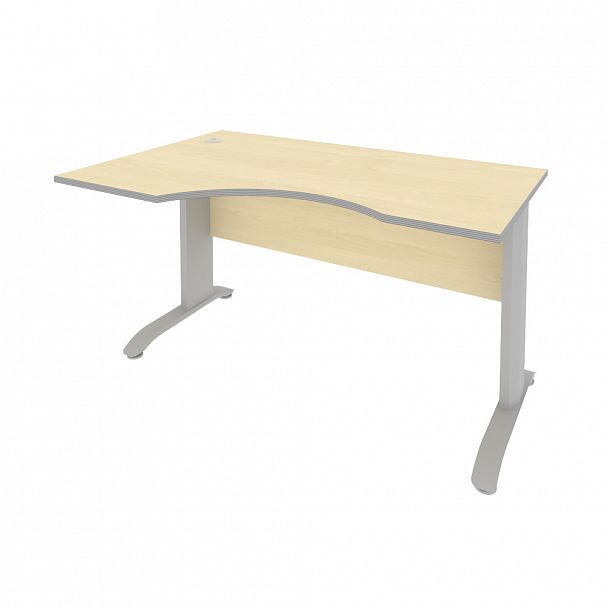 Стол "Riva" ПЛ.СА-3 клен/металлик - Вид 2