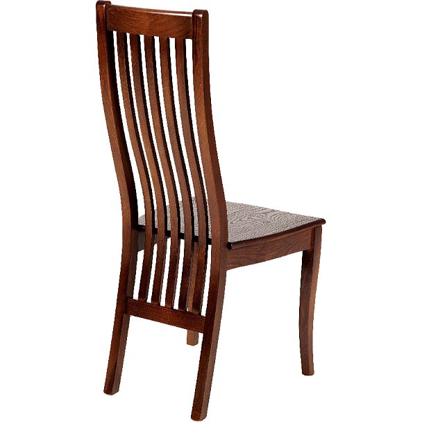 Комплект деревянных стульев с жестким сиденьем Альбен Античный орех, 3 шт. - Вид 4