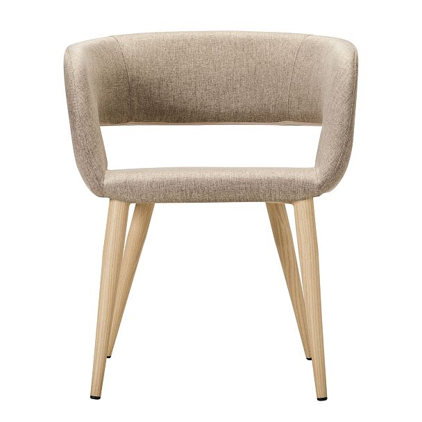 Кресло Hugs beige/нат.дуб - Вид 3