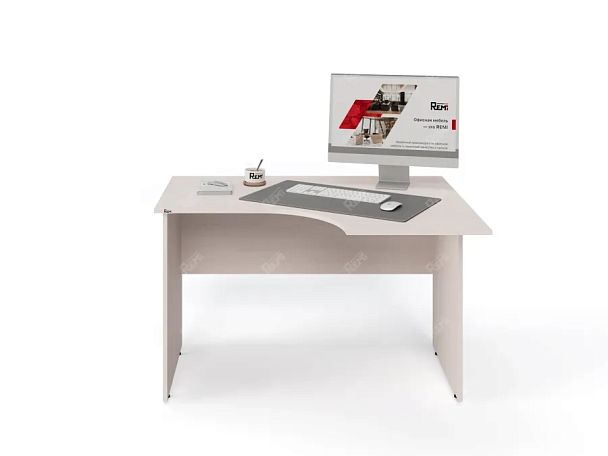 ЛАЙТ / LIGHT RLG004-12x9R Угловой стол 120x90x75 Дуб Молочный - Вид 2