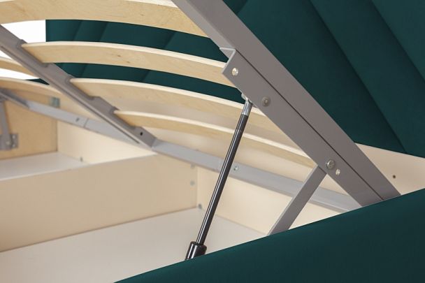 Кровать «Сидней», 180 зеленая - Вид 4