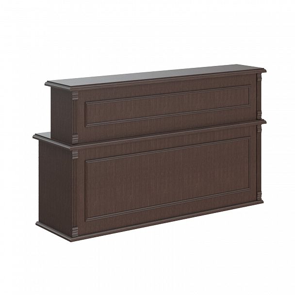 Стойка рецепция RMS 200 Орех Даллас 2000х600х1200 RAUT - Вид 3