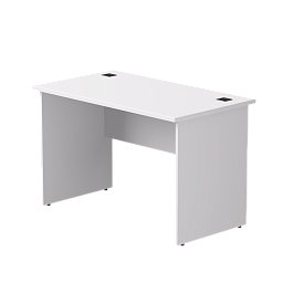 Стол прямой Everprof EVO опоры ЛДСП 1180х670х755 мм Белый - Фото предпросмотра