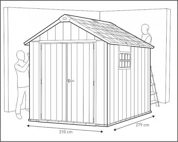 Сарай "OAKLAND 759" - Вид 15