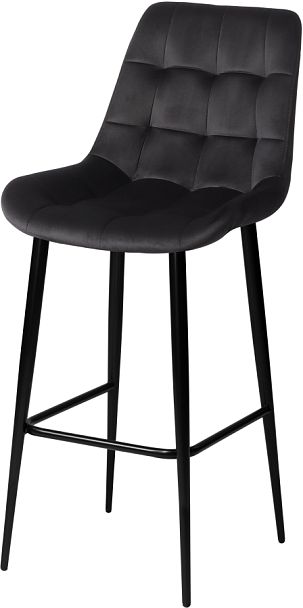 Комплект барных стульев Эйден, черный H75/черный, 4 шт. - Вид 1