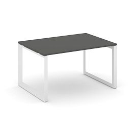 Style Project Next Стол переговорный SN-59O.SPRG-004.3 Антрацит/Металл Белый 1580*980*750 - Фото предпросмотра