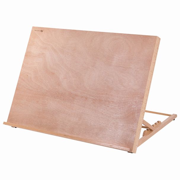 Мольберт настольный из бука А2, 65х48х47 см, регулируемый угол наклона, BRAUBERG ART CLASSIC, 192249 - Вид 1