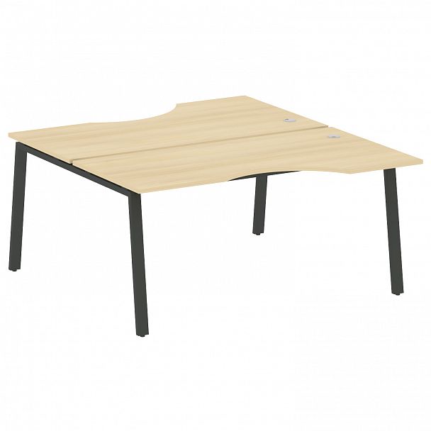 Рабочая станция "Metal System" БА.РАС-СА-2.1 акация/антрацит - Вид 1