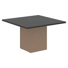 Стол центральный VCCT 1212.1 Яшма черный/Кобра 1200х1200х750 VELION - Фото предпросмотра