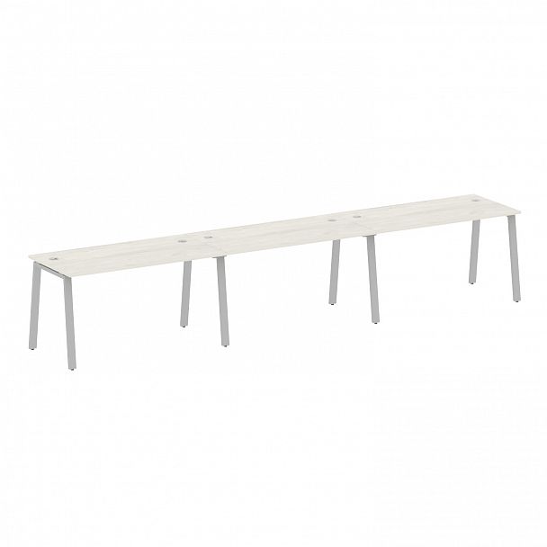 Рабочая станция "Metal System" БА.СМ-3.3 дуб наварра/серый - Вид 1